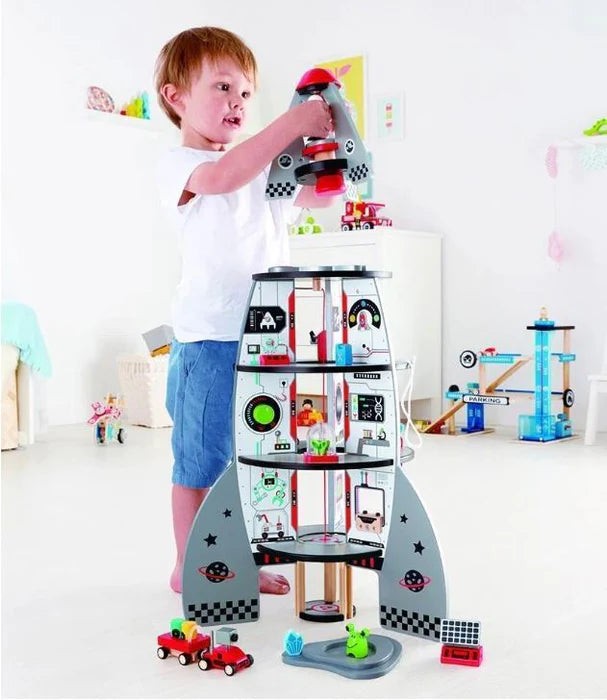 Four-Stage Rocket Ship