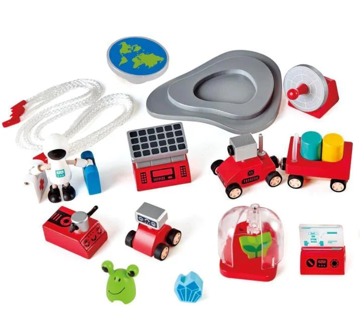 Four-Stage Rocket Ship