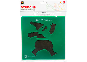 EC-Christmas Stencils set of 6