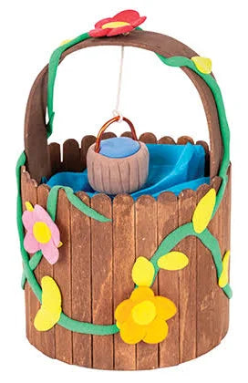 Papier-mache Basket