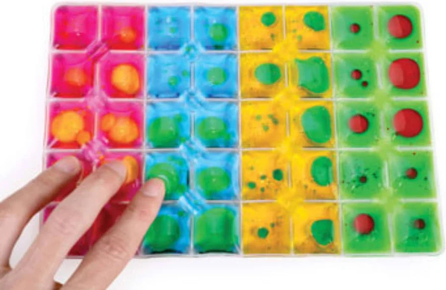 Rainbow Squares Sensory Pads Set of 4
