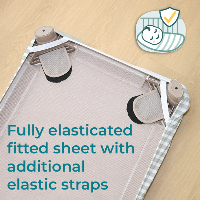 Imagine That Sage Stripe Stacker Bed Sheet Set ( Due 30-07-2026)