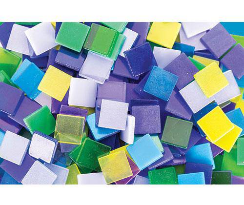 Deco Mosaic Tiles 150g Cool
