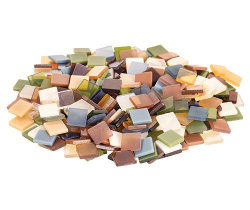 Deco Mosaic Tiles 150g Earth