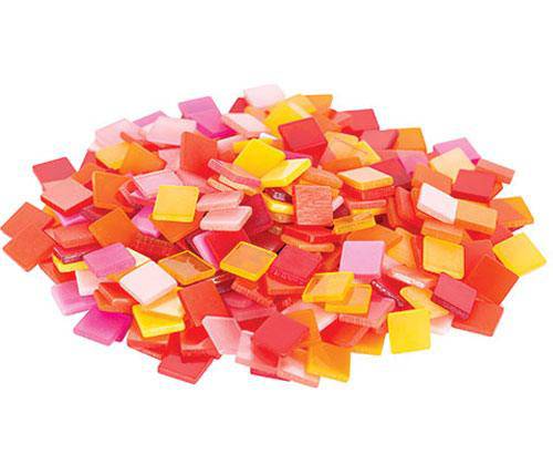 Deco Mosaic Tiles 150g Warm