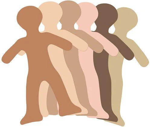 Paper Shapes Pack of 50 Dolls