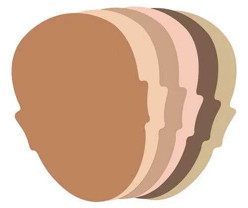 Paper Shapes Pack of 50 Faces
