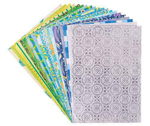 Handmade Pattern Paper A4 Pack of 20 Cool