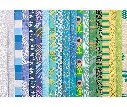 Handmade Pattern Paper A4 Pack of 20 Cool