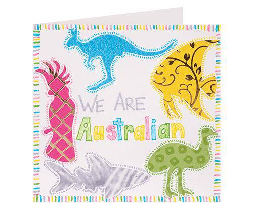 Handmade Pattern Paper Shapes 100g Australian Animals
