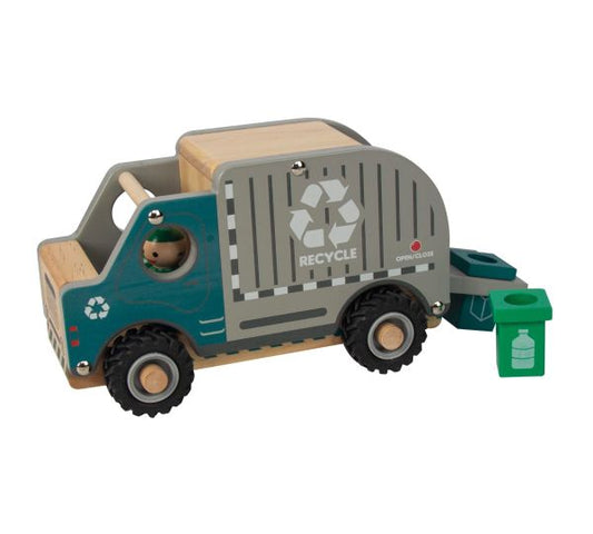Wooden Recycling Truck