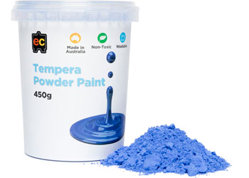 EC Tempera Powder Paint 450g - Blue