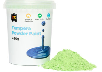 EC Tempera Powder Paint 450g - Green