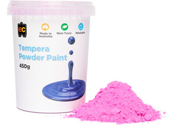 EC Tempera Powder Paint 450g - Pink