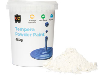 EC Tempera Powder Paint 450g - White