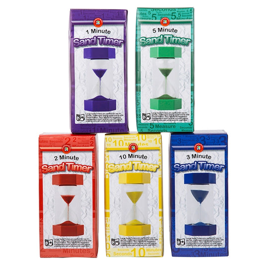 Large Sand Timers - Set of 5