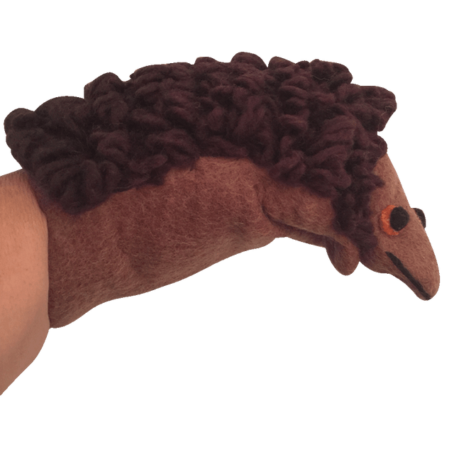 Papoose Hand Puppet Echidna