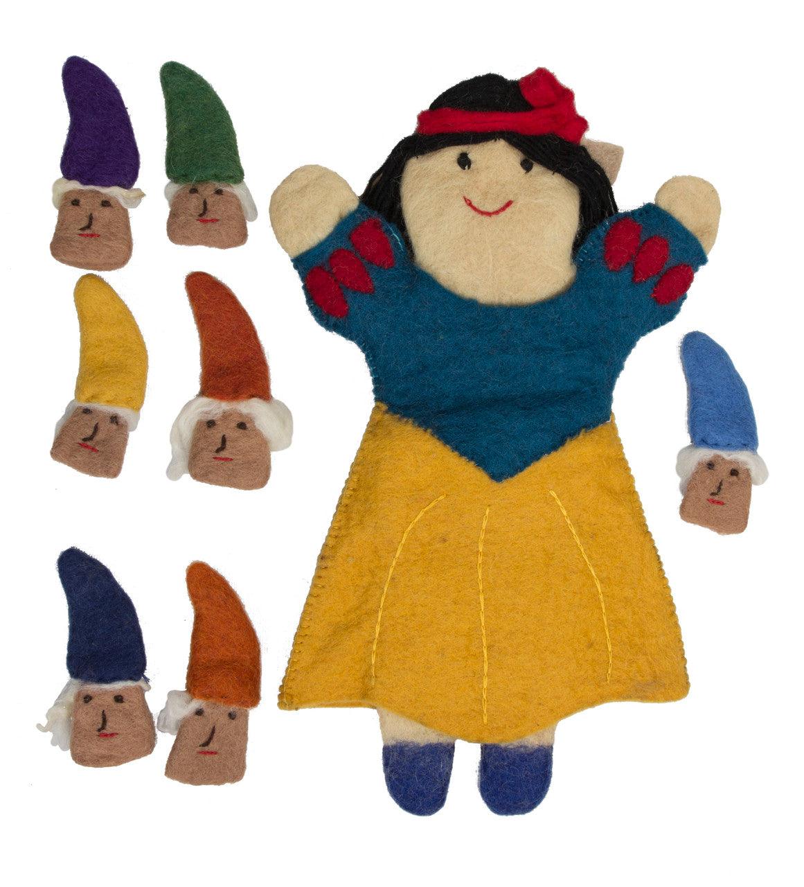 Papoose Snow White & 7 dwarfs