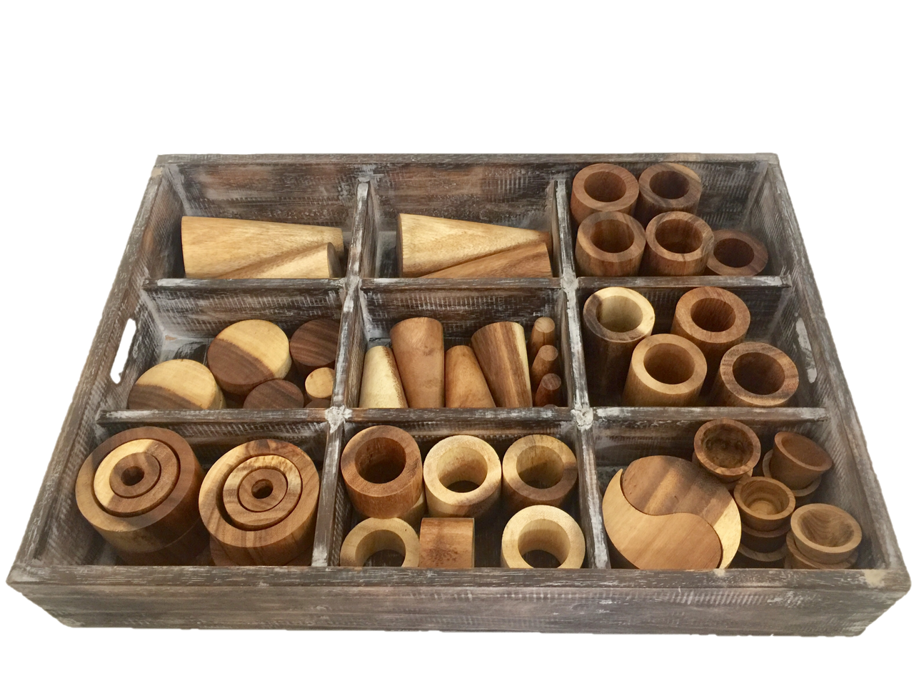 Papoose Loose Parts Natural 1 (72pc)