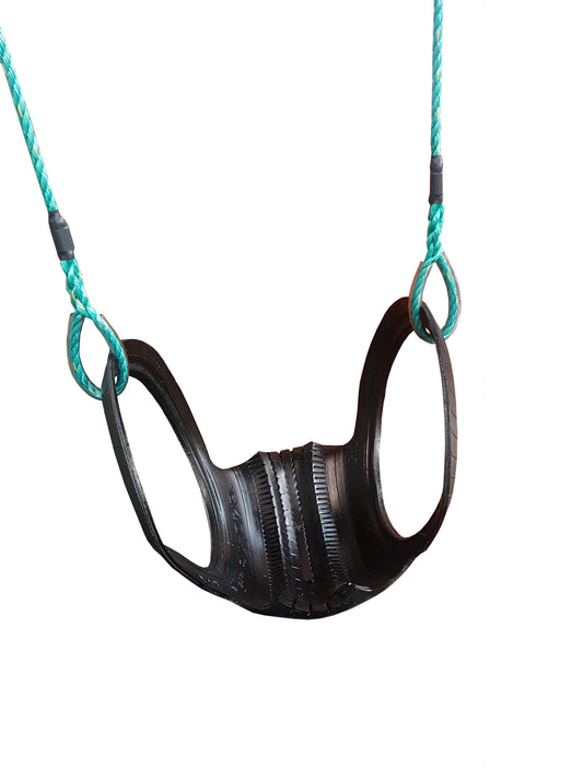 Aussie Swings-Tyre Basket Swing with adjustable ropes