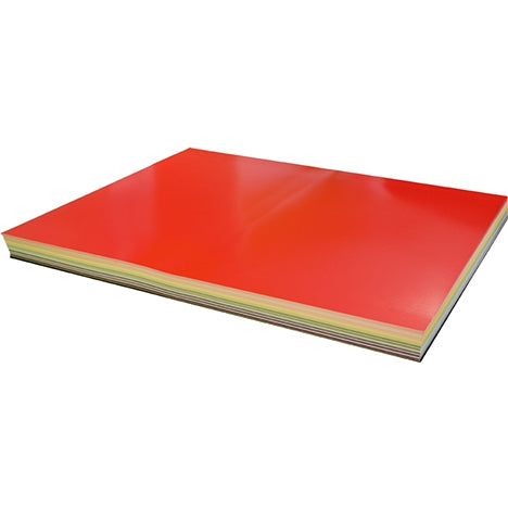 RAINBOW Surface Board Assorted Colour 300gsm 510 X 640mm 100pk